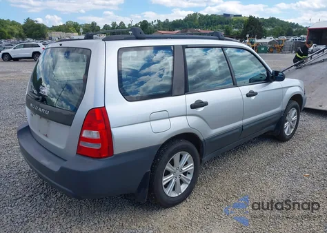 2005 Subaru Forester 2.5X from USA, damaged, VIN JF1SG63695H727529